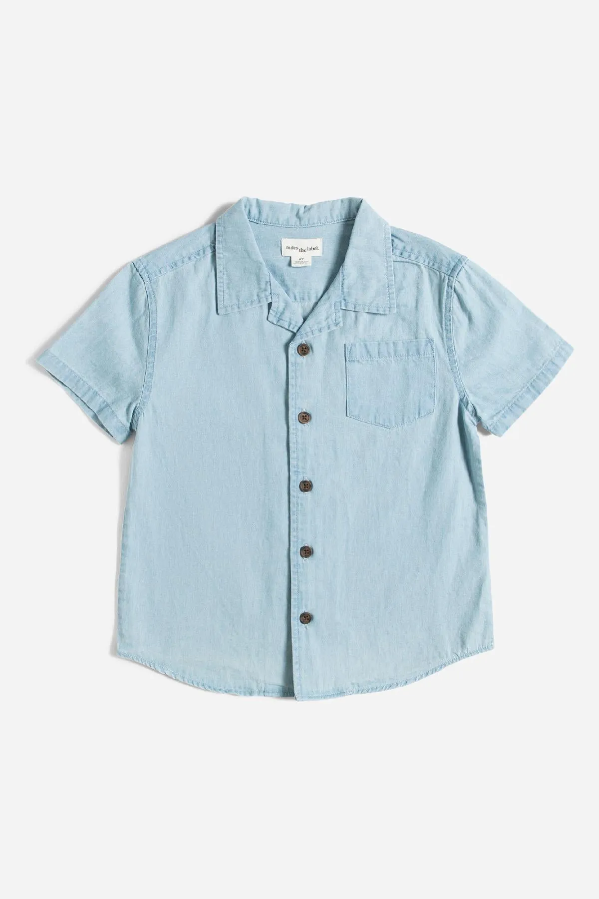 Miles Chambray Boys Shirt