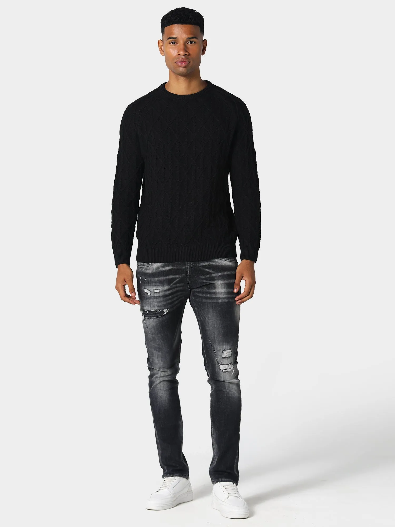 Miskins Black Knitwear