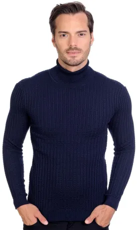 Navy Turtleneck