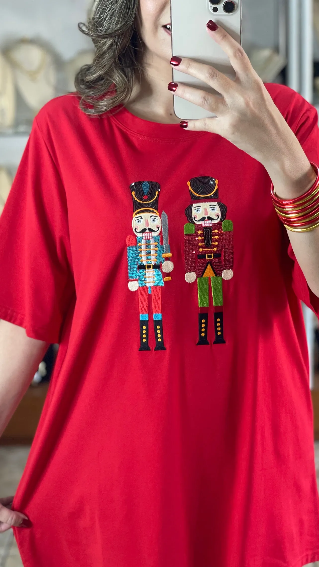 Nutcrackers T-Shirt Mini Dress