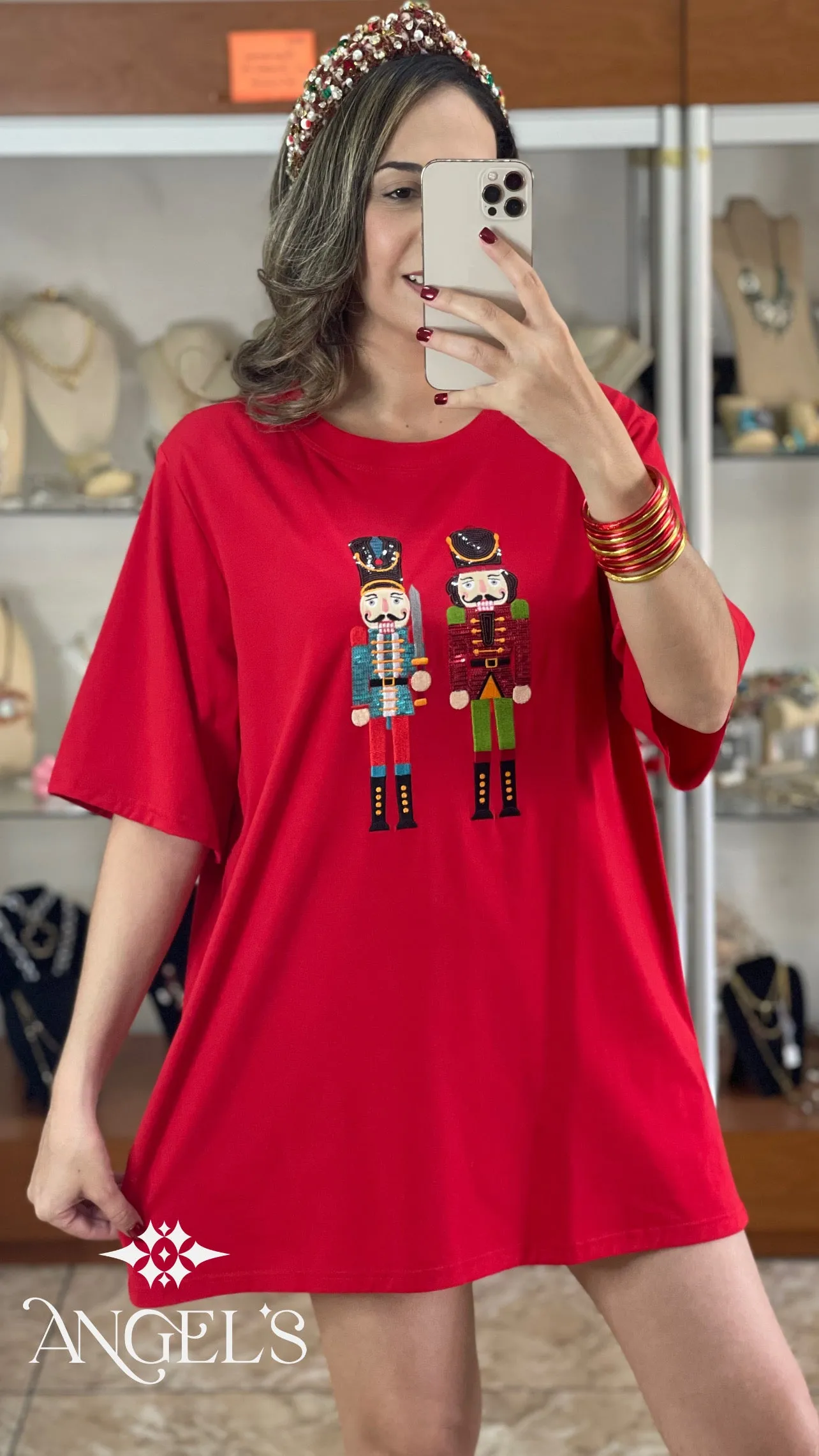 Nutcrackers T-Shirt Mini Dress