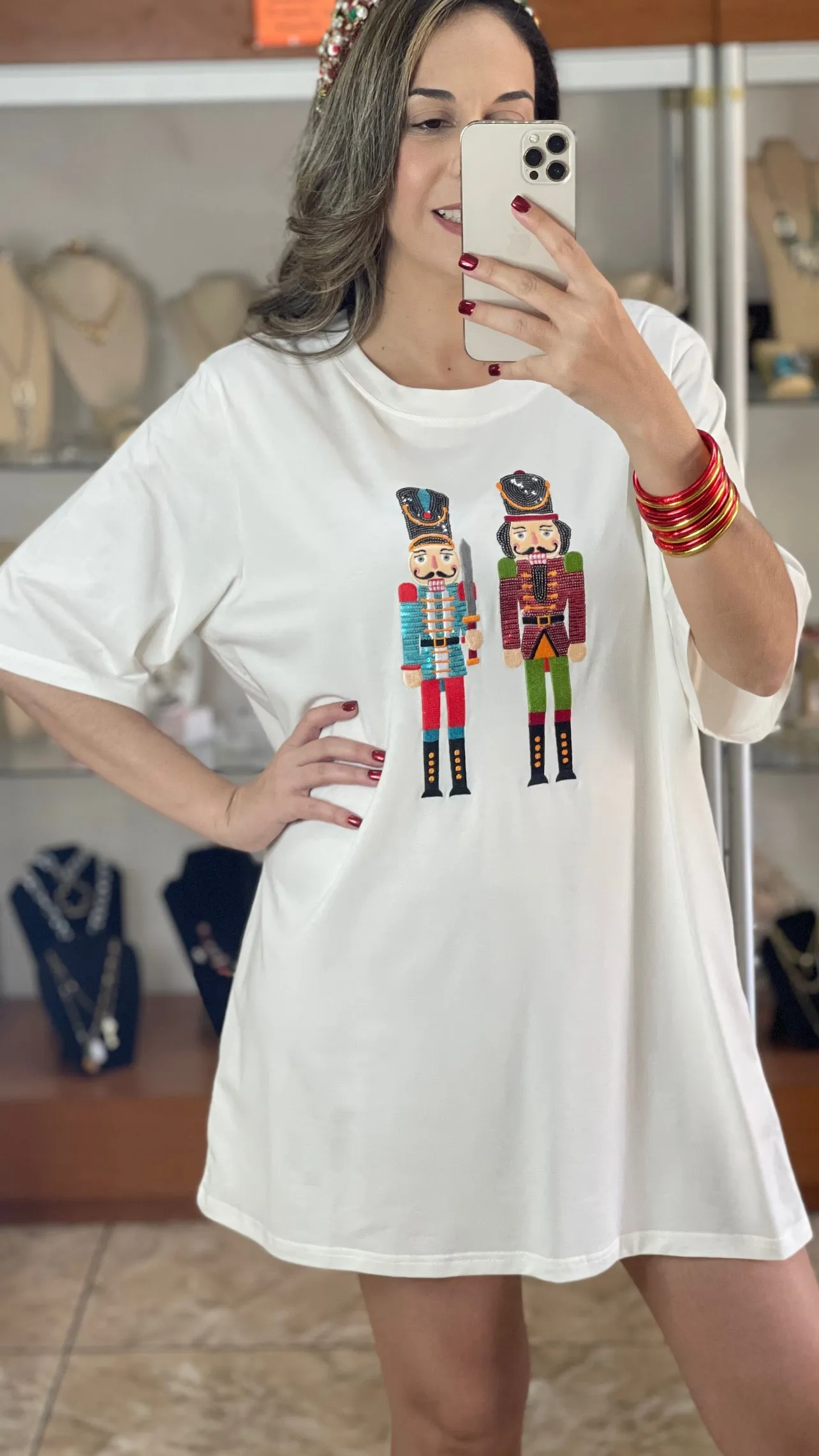 Nutcrackers T-Shirt Mini Dress