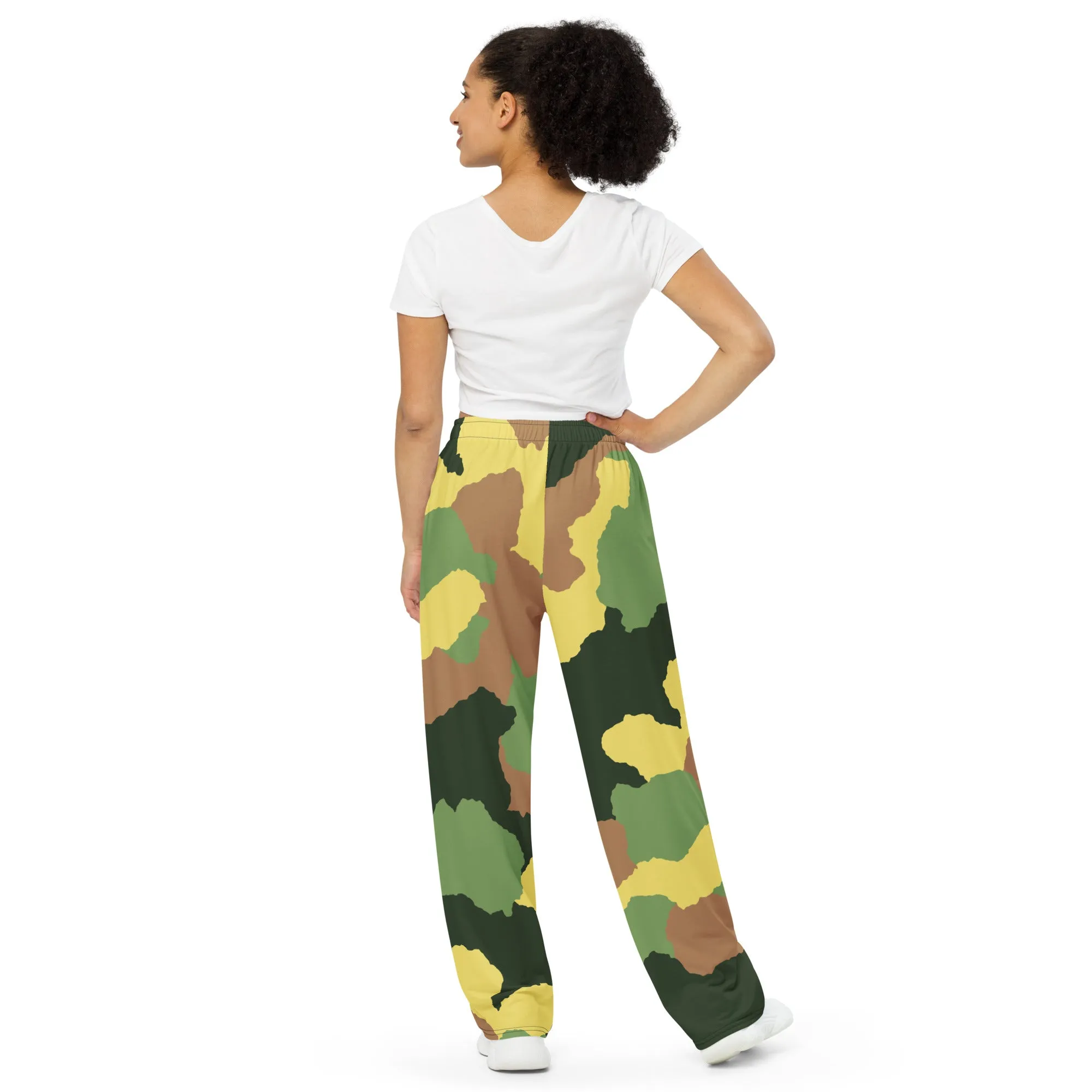 Pantalon large all over unisexe "Camouflage"