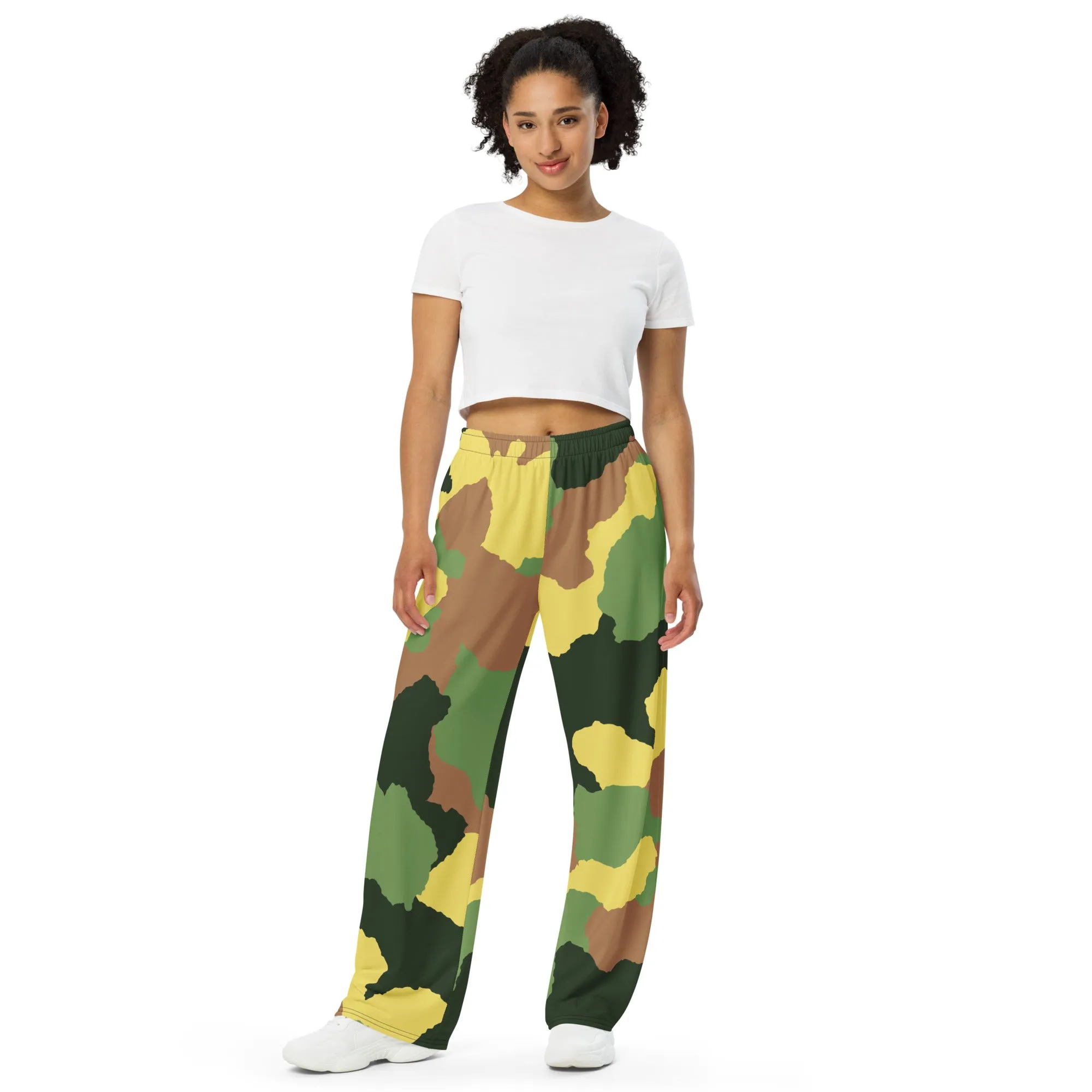 Pantalon large all over unisexe "Camouflage"