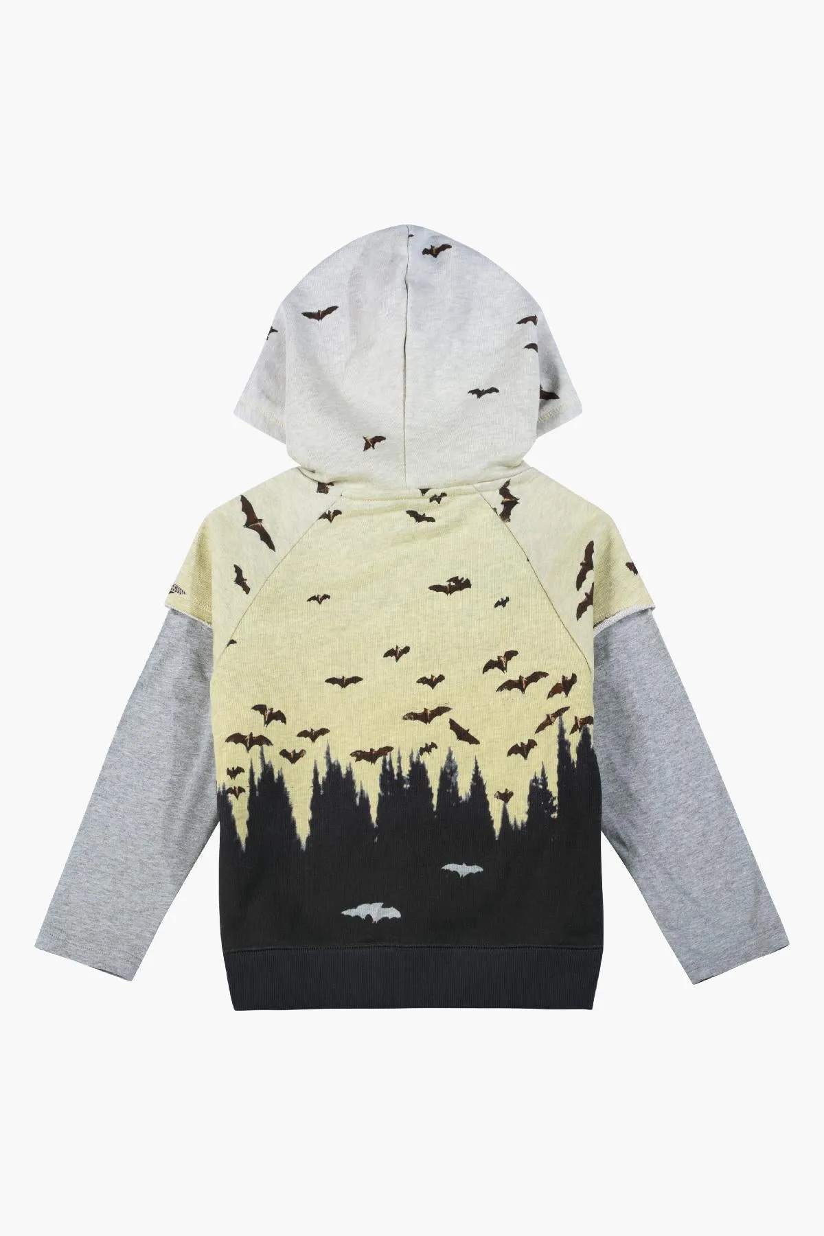 Paper Wings Dusk Flight Kids Hoodie