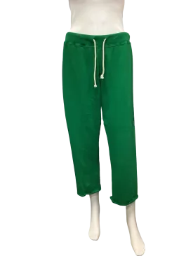 Perfect White Tee Women's Sweat Pant Green Size: L