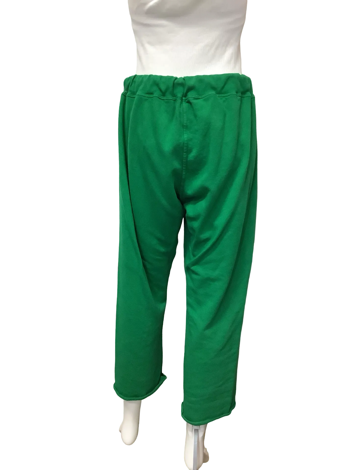 Perfect White Tee Women's Sweat Pant Green Size: L