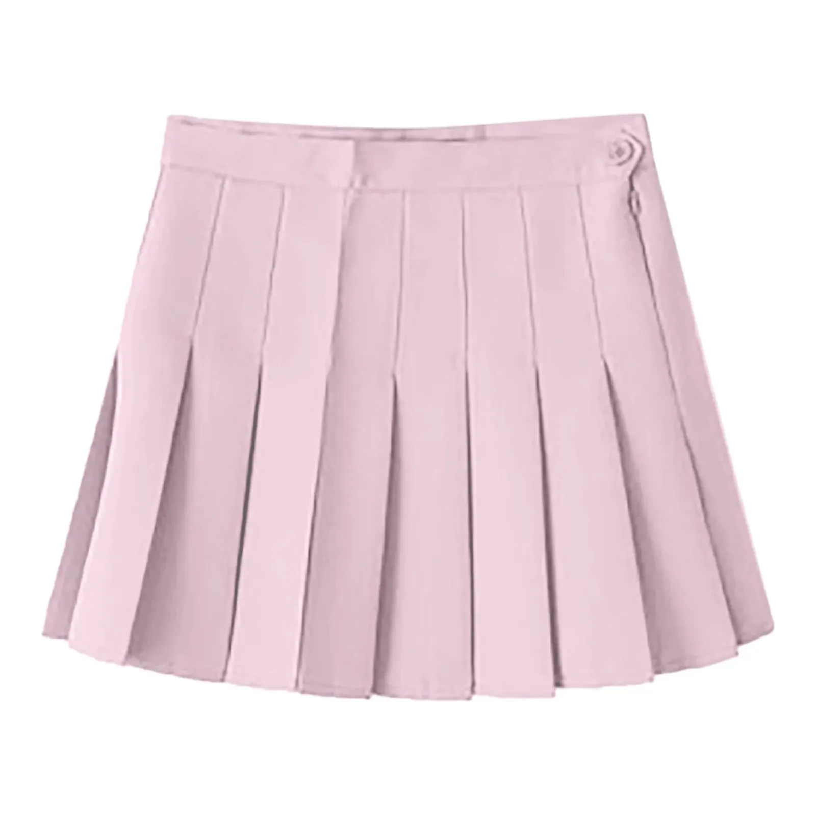 Plaid Women Pleated Skirt Summer High Waist Preppy Mini Skirt