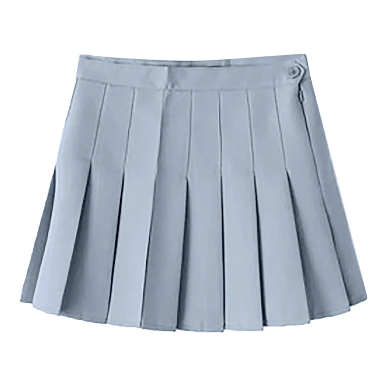 Plaid Women Pleated Skirt Summer High Waist Preppy Mini Skirt