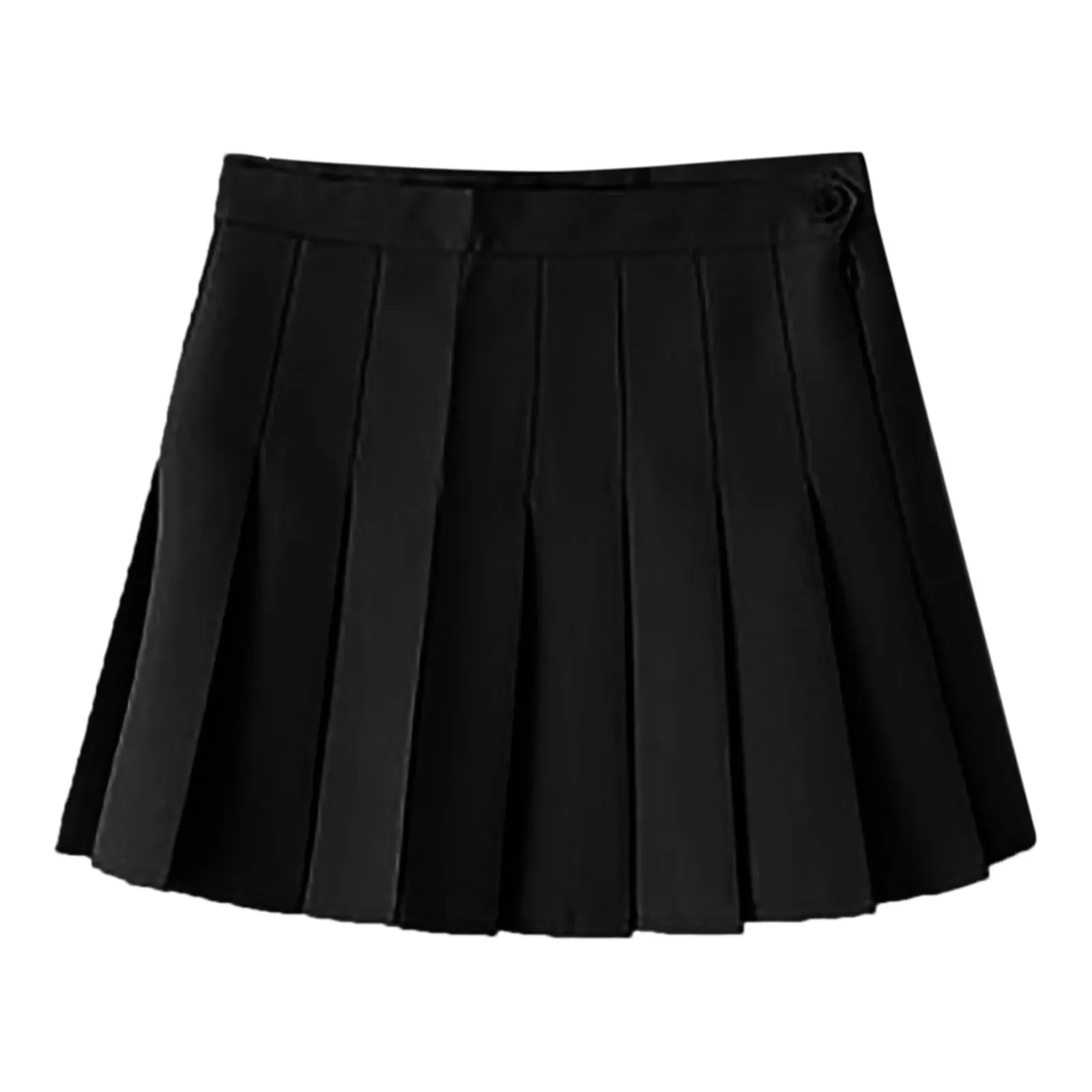 Plaid Women Pleated Skirt Summer High Waist Preppy Mini Skirt