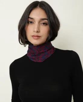 Rareism Women Mason Navy Scarf