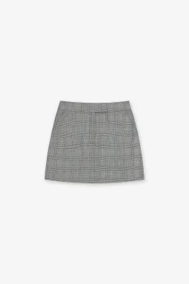 ROSIE GLEN PLAID MINI SKIRT