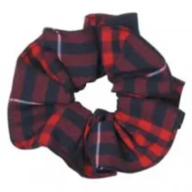 Scrunchie "Navy/Red" "Classic Navy Large" Plaid #36