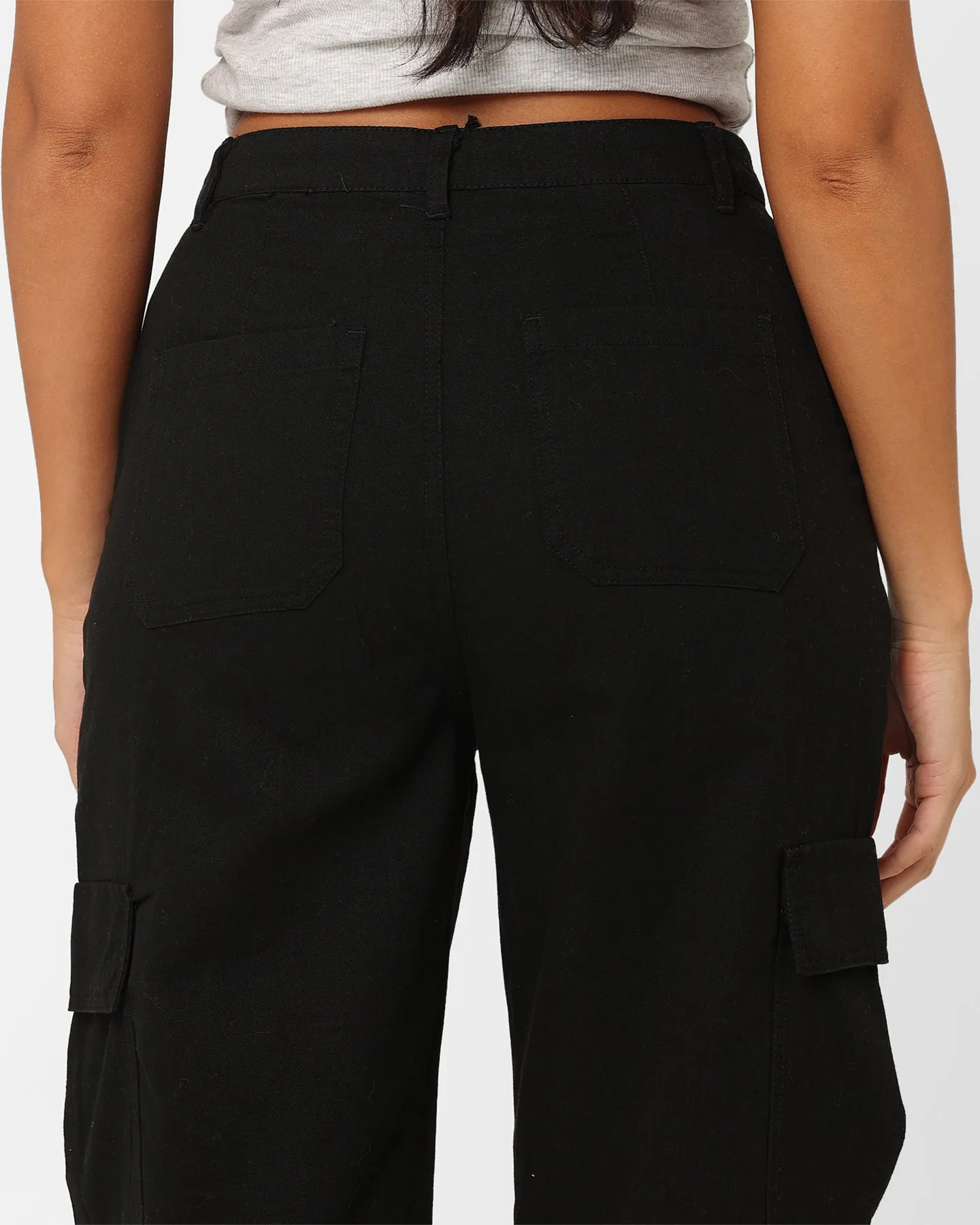 Stussy Women's Frankie Cargo Pants Black