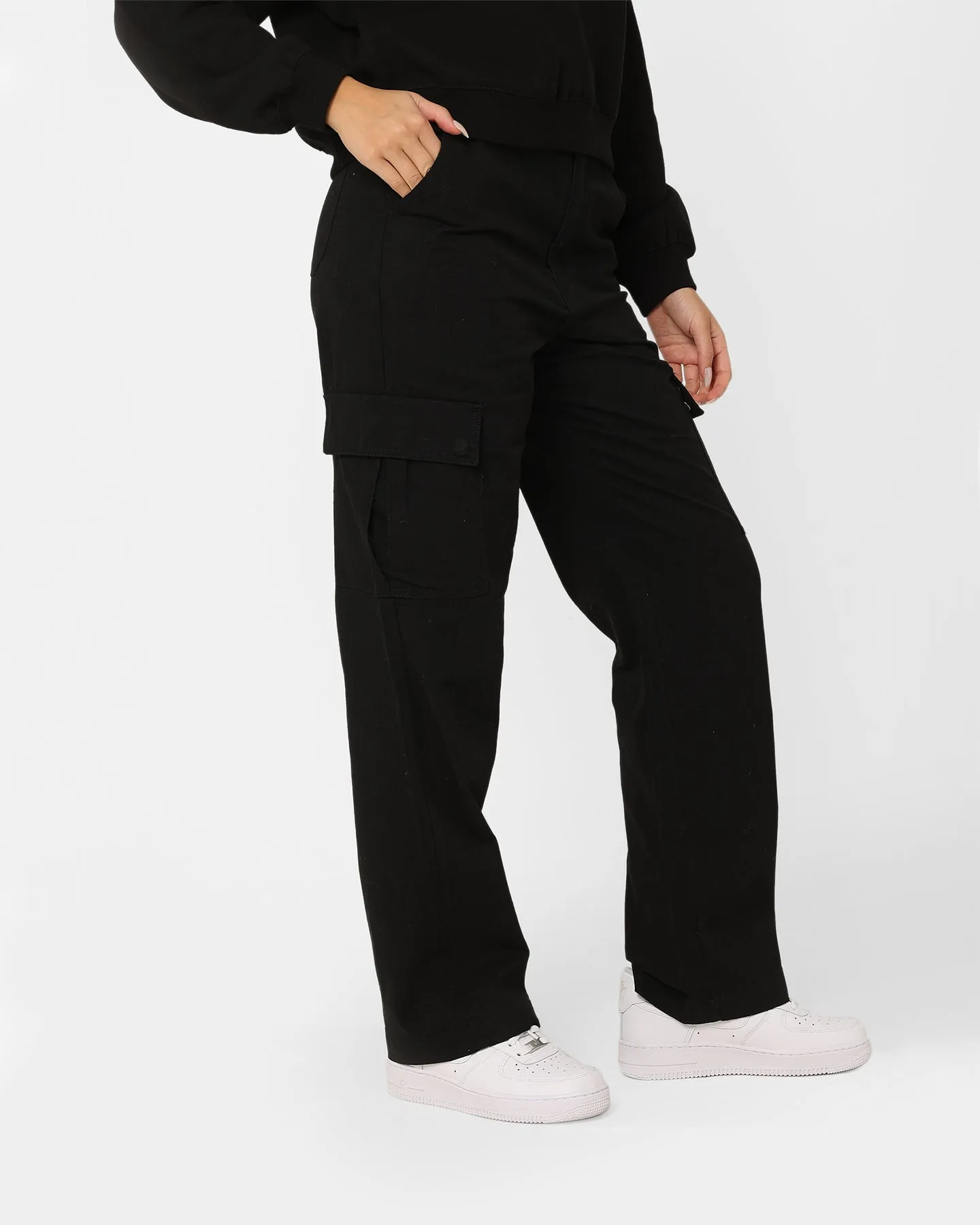 Stussy Women's Frankie Cargo Pants Black