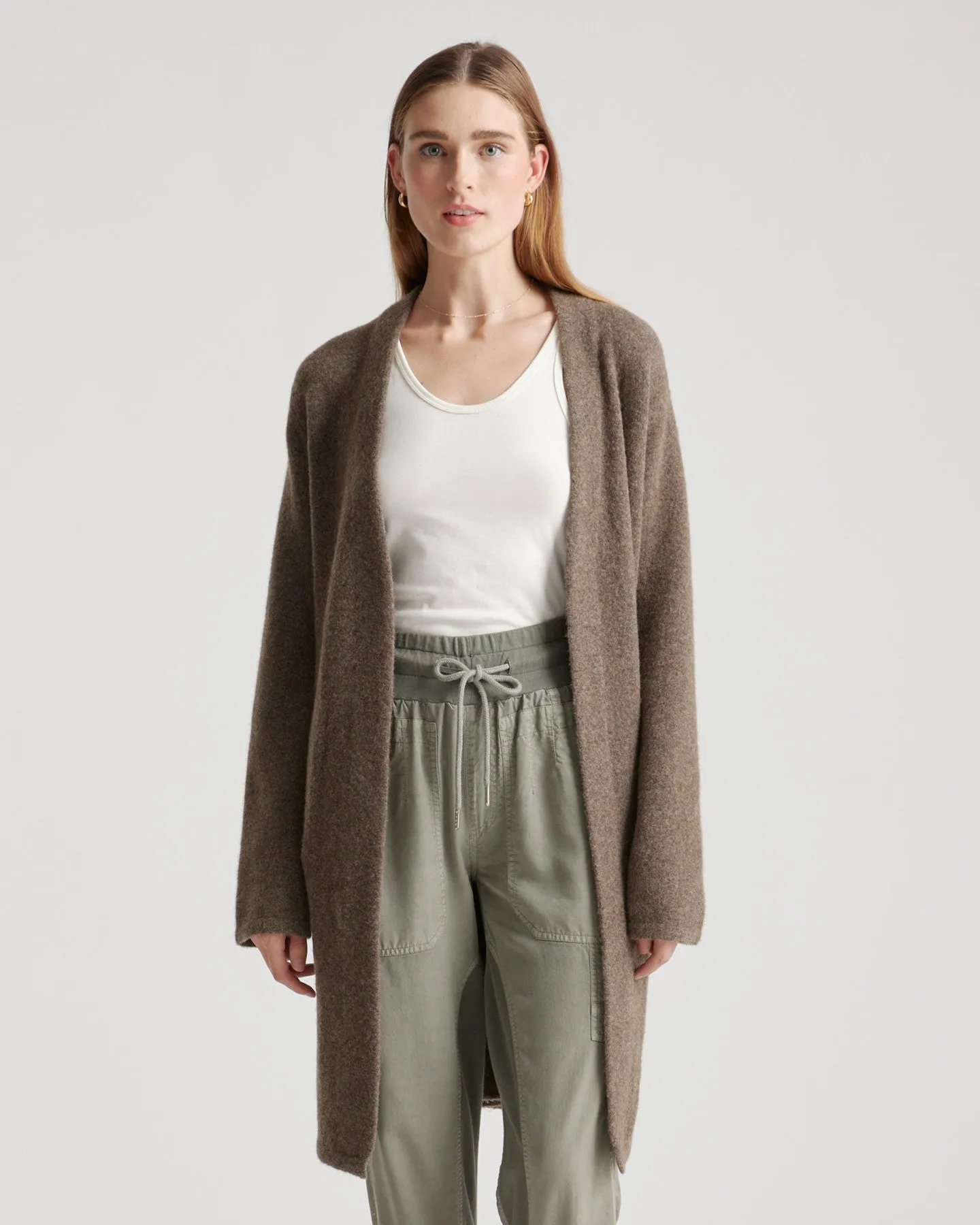 Superfine Merino Wool Sweater Coat