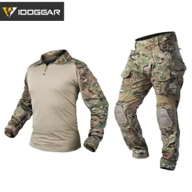 Tactical Uniform BDU G3 Combat Shirt & Pants Knee Pads Update Ver Camo