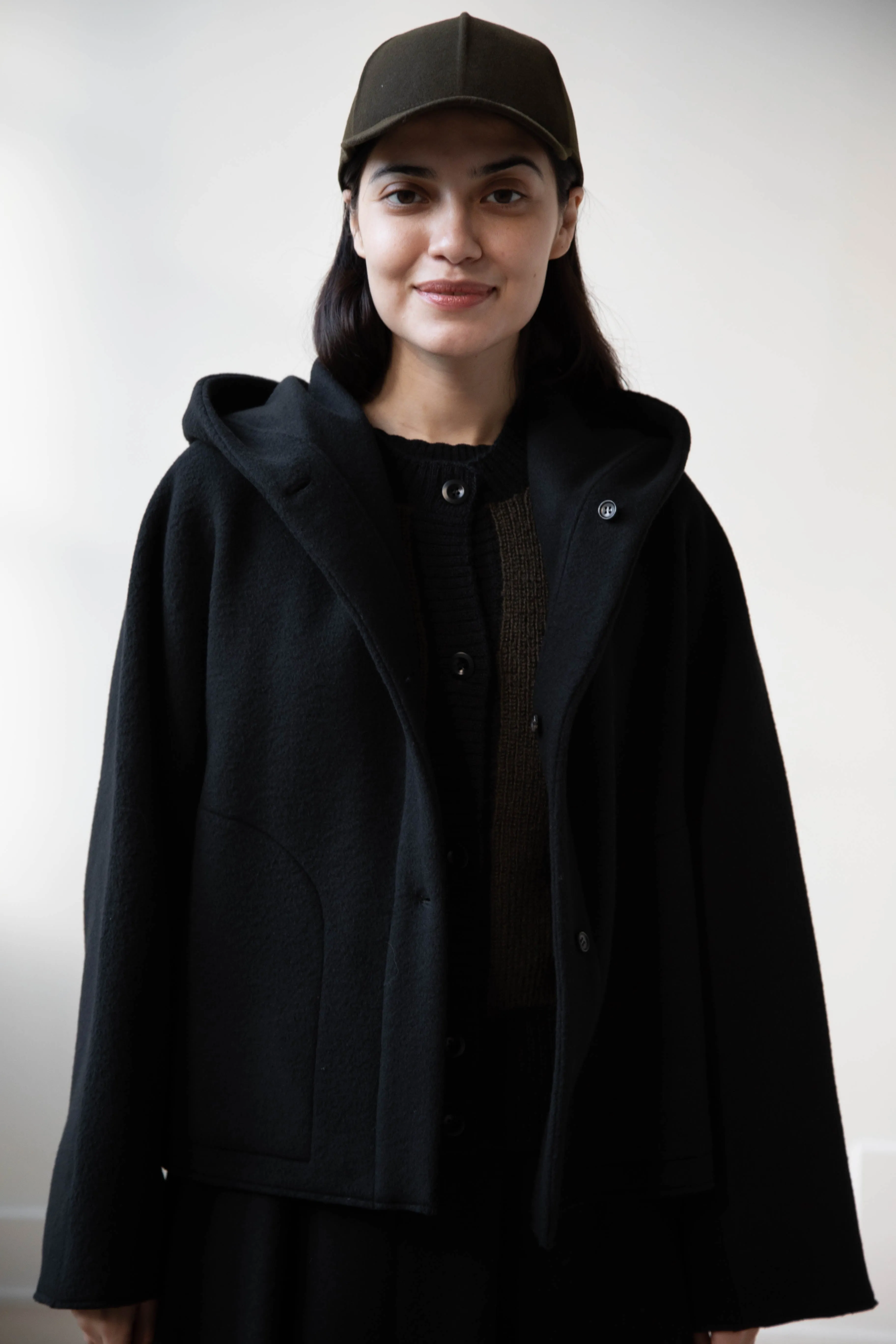 Tenne Handcrafted Modern | Short Hood Coat