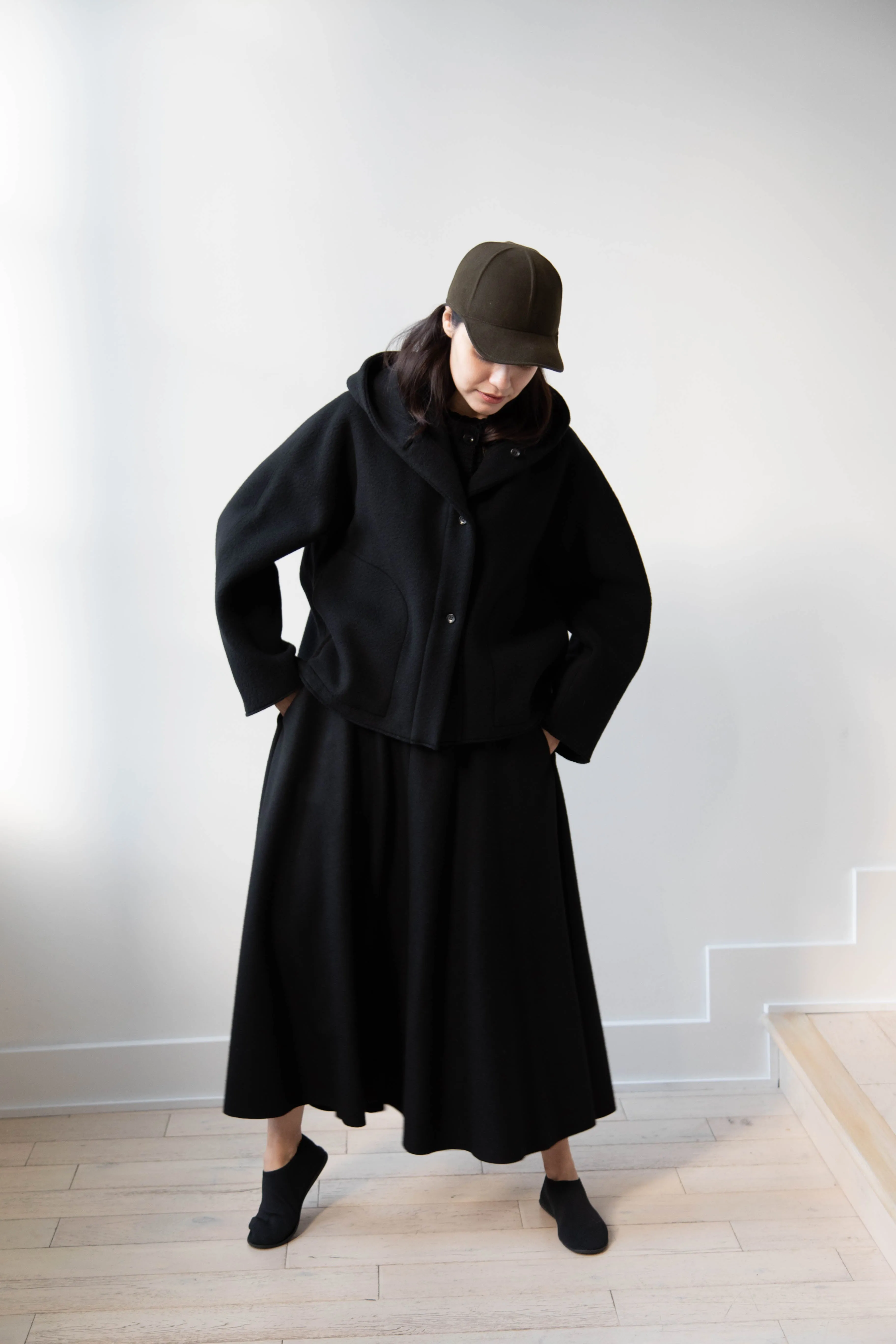 Tenne Handcrafted Modern | Short Hood Coat