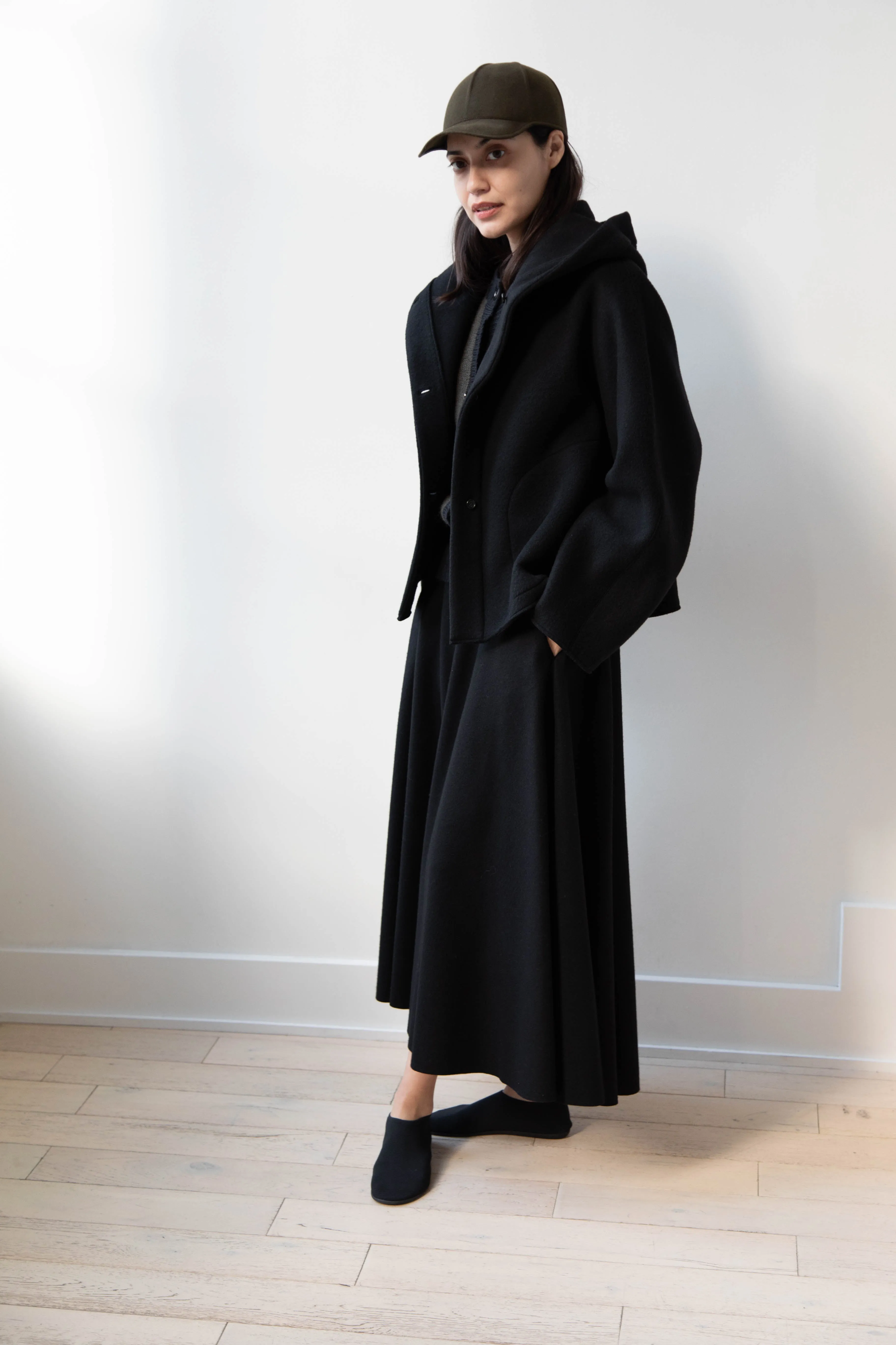 Tenne Handcrafted Modern | Short Hood Coat