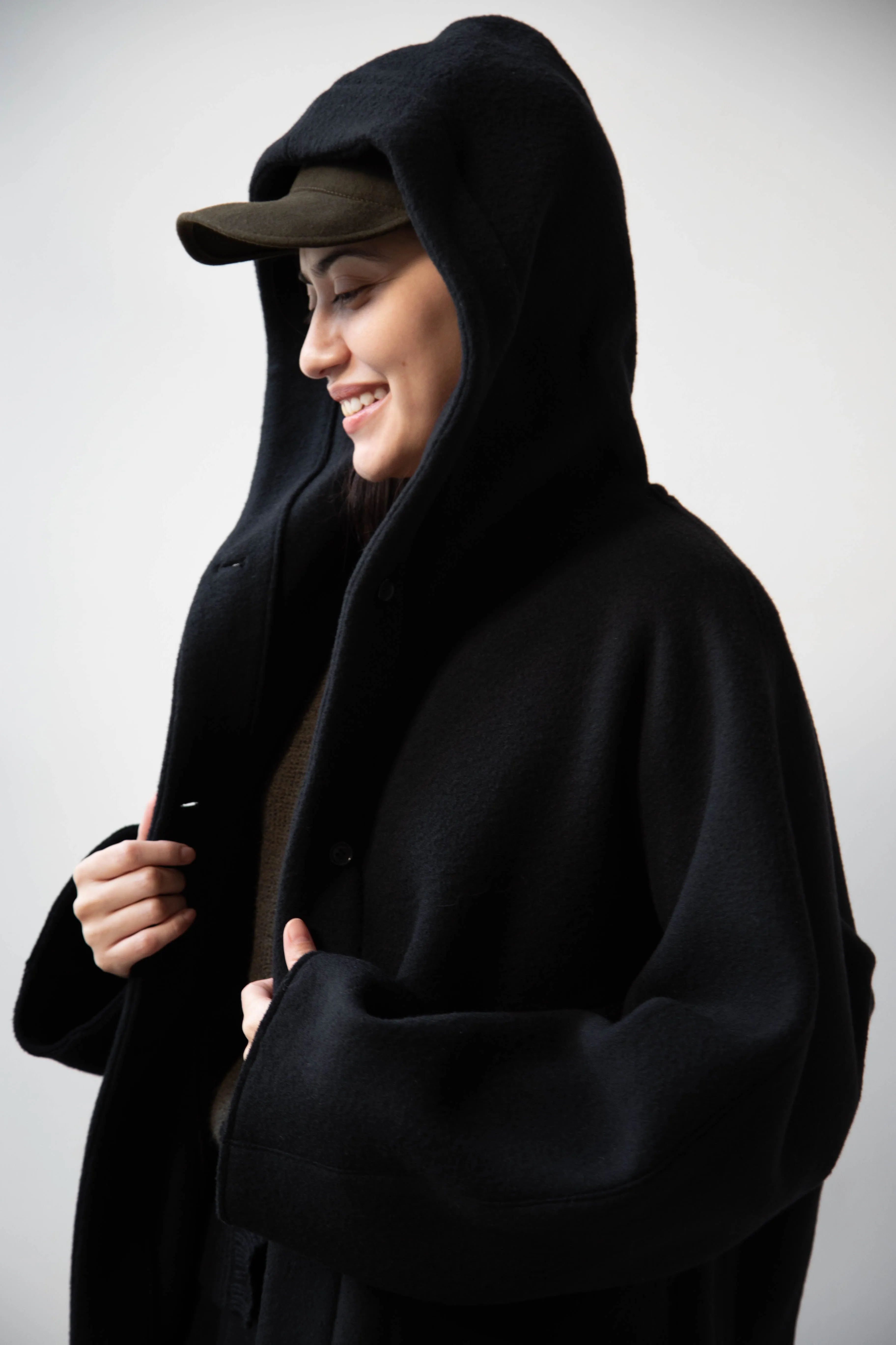 Tenne Handcrafted Modern | Short Hood Coat