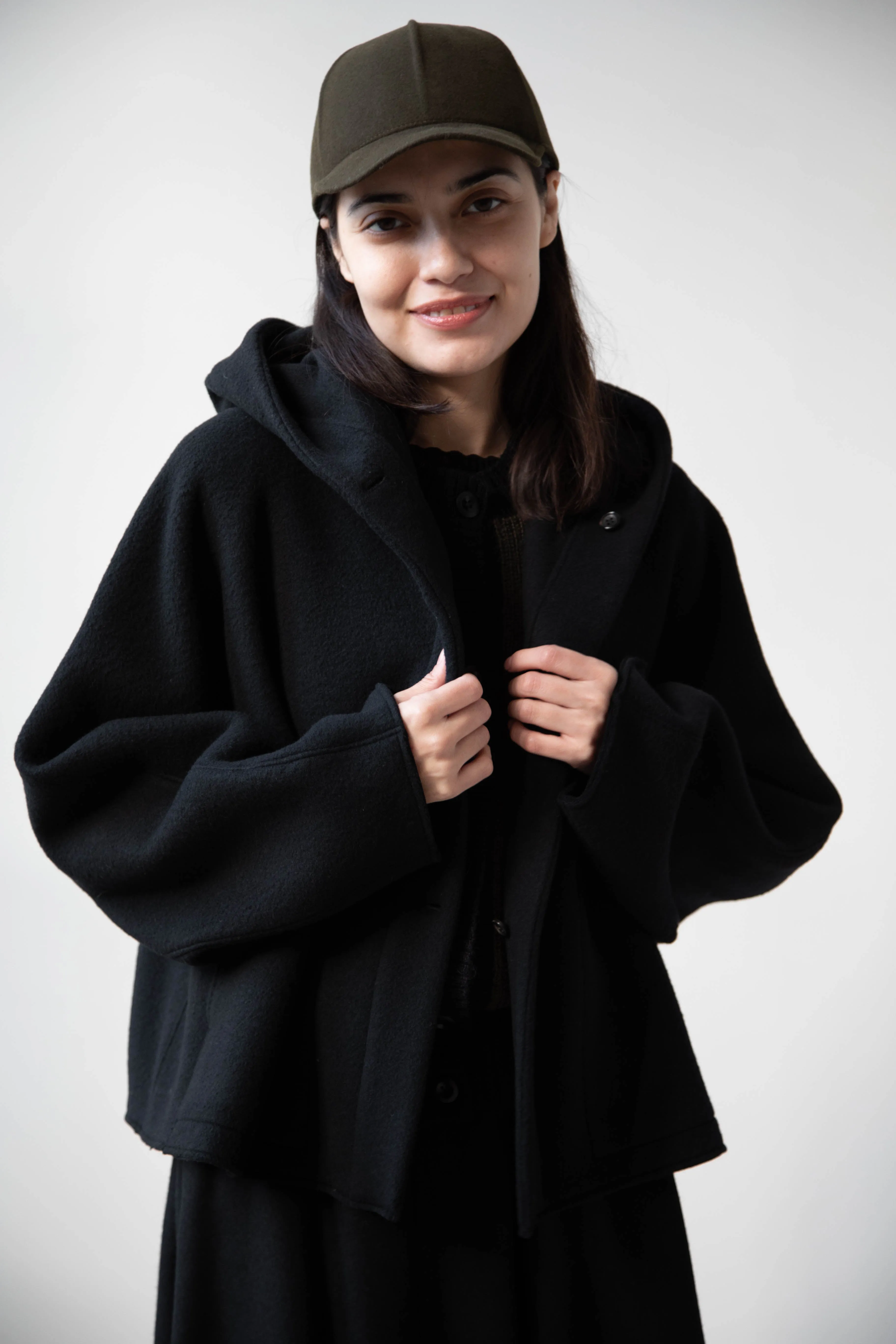 Tenne Handcrafted Modern | Short Hood Coat