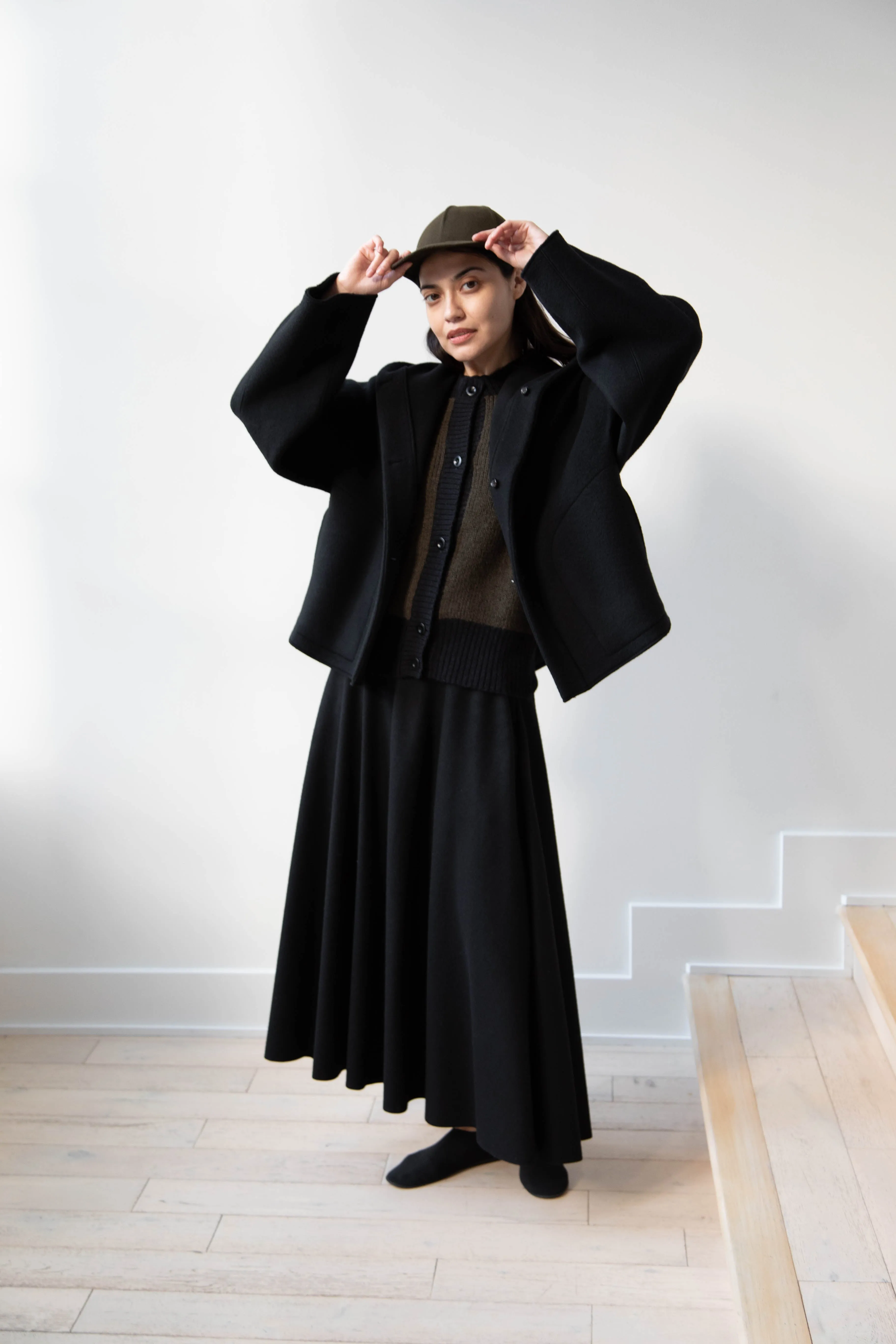 Tenne Handcrafted Modern | Short Hood Coat