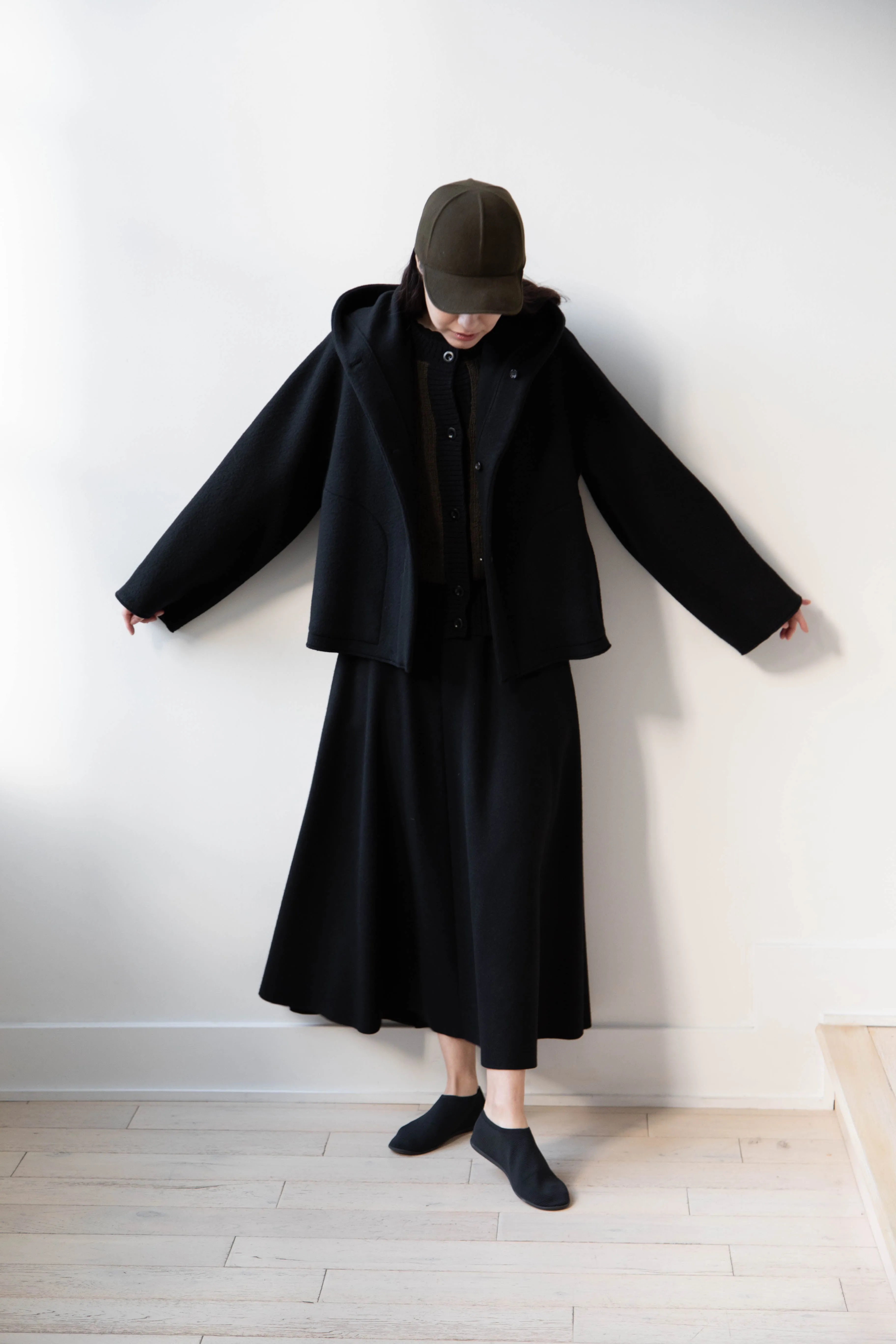 Tenne Handcrafted Modern | Short Hood Coat