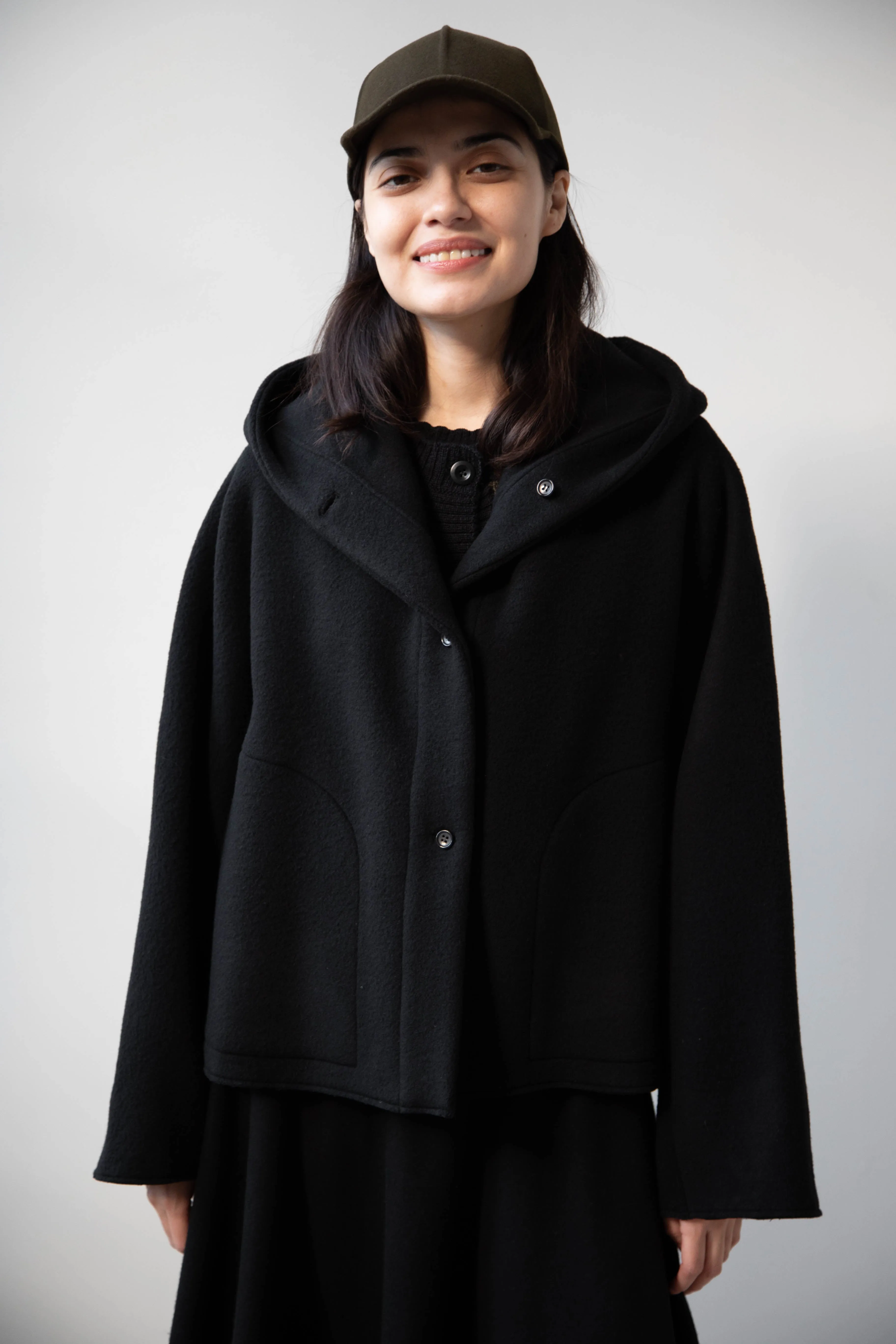 Tenne Handcrafted Modern | Short Hood Coat