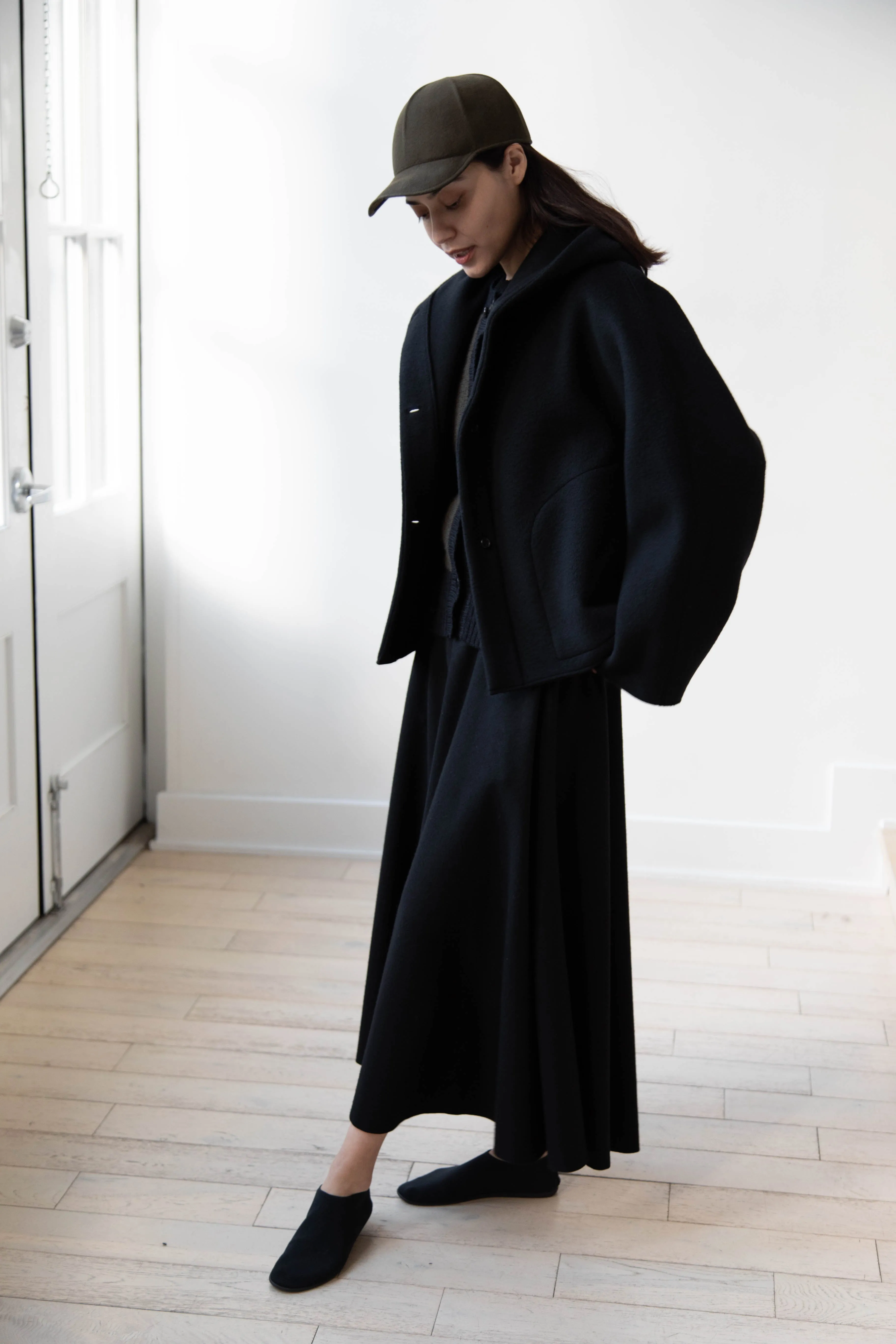 Tenne Handcrafted Modern | Short Hood Coat