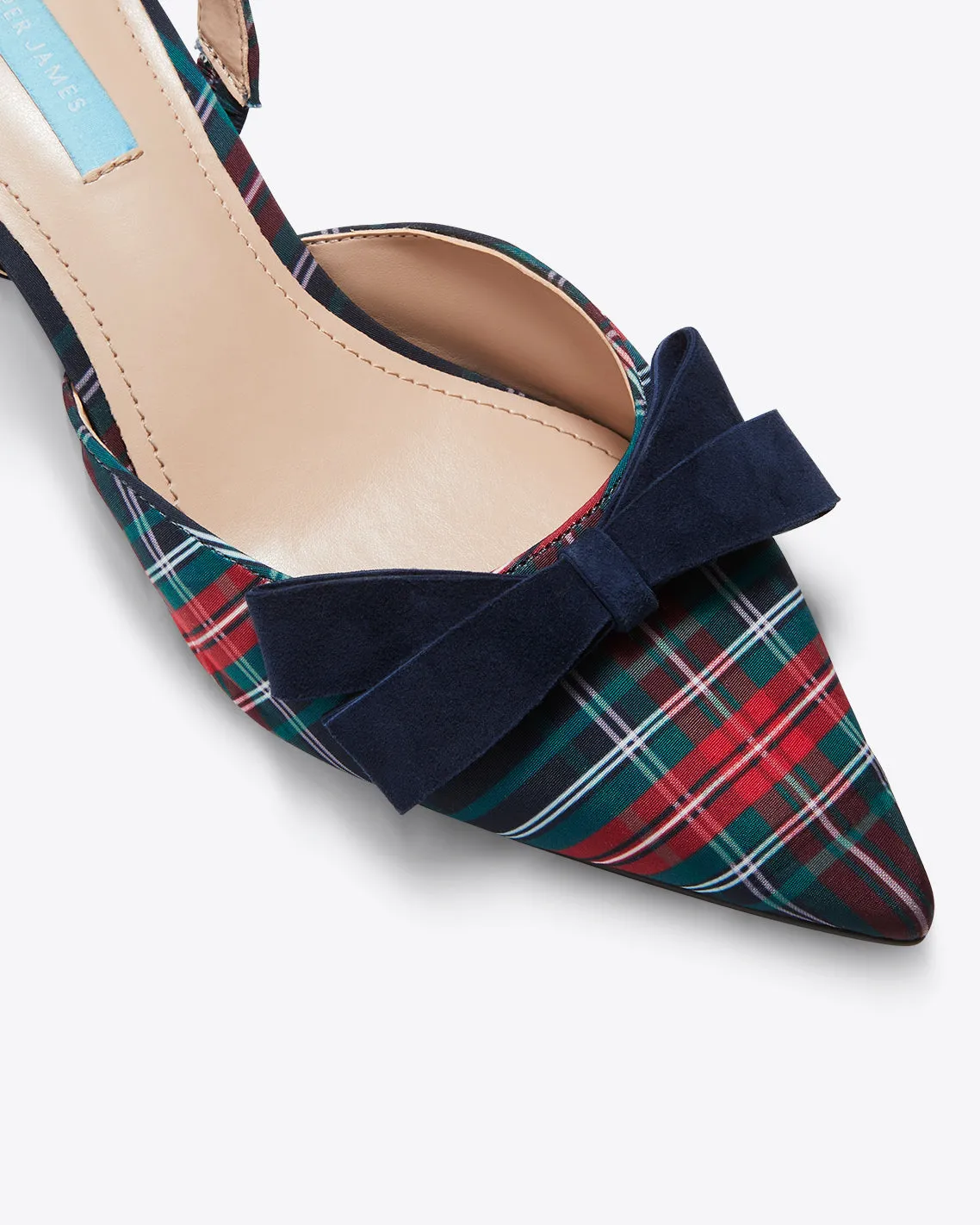 Tess Slingback in Georgia Plaid