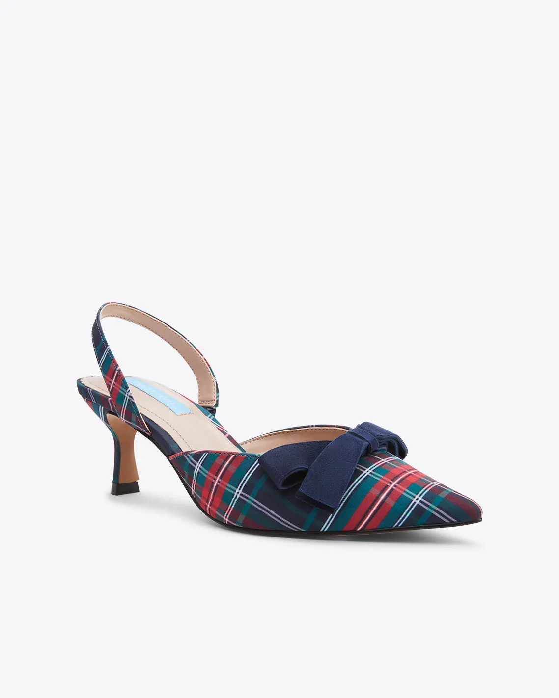 Tess Slingback in Georgia Plaid