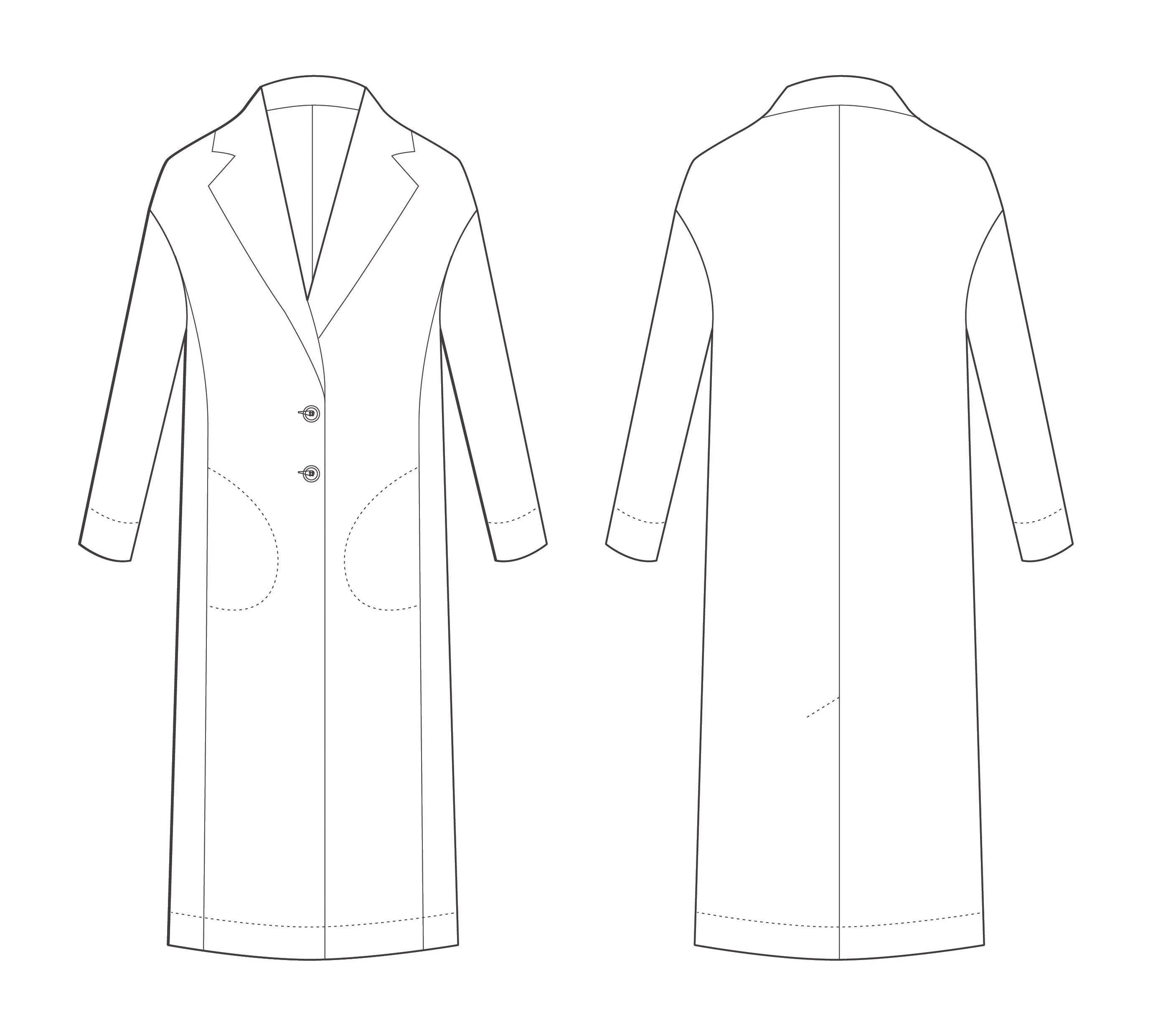 THE AVID SEAMSTRESS • The Coat Sewing Pattern