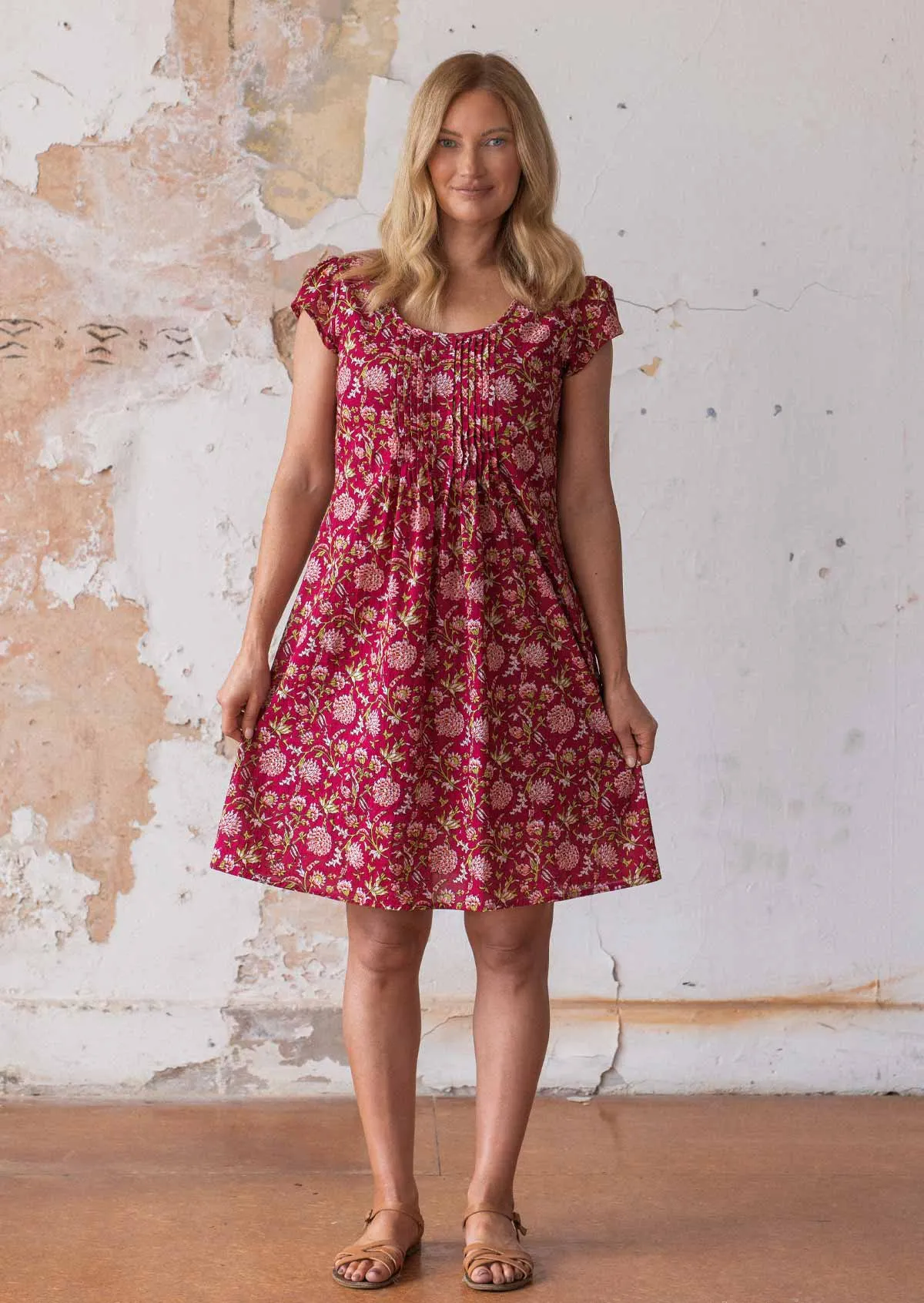 Tulsi Dress Cranberry