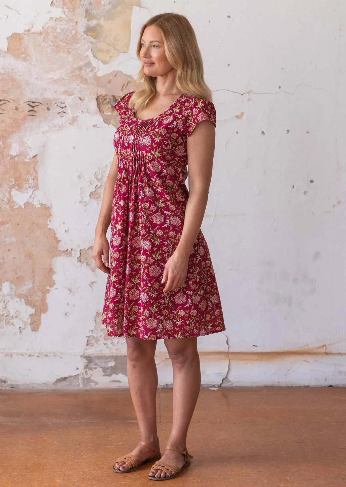 Tulsi Dress Cranberry