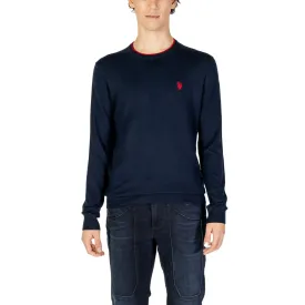 U.S. POLO ASSN. Blue Viscose Sweater