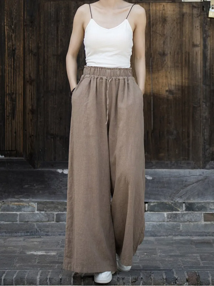 Victoria Woman Vintage Yoga High Waist Pants