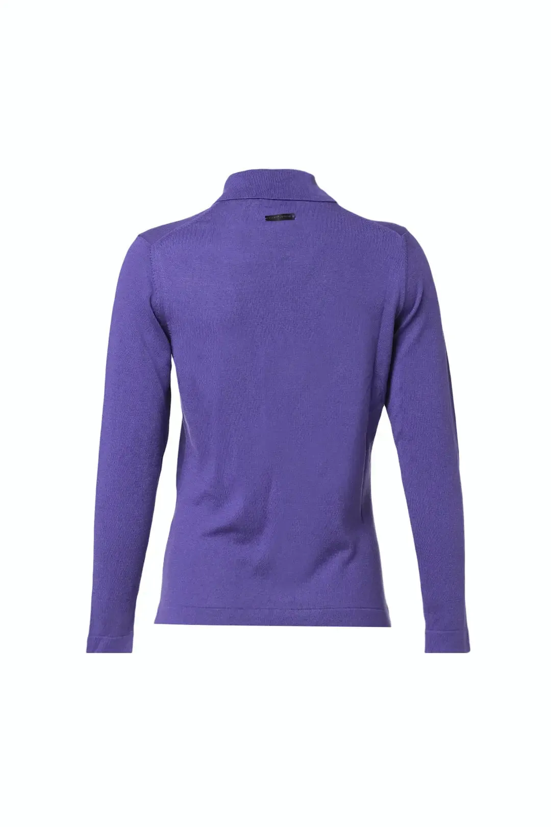 Violet Silk and Cashmere Aleyna Women's Shirt