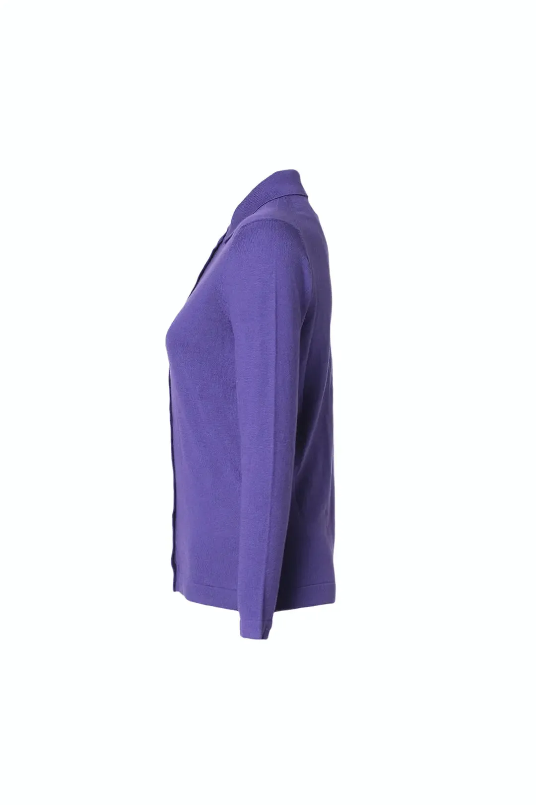 Violet Silk and Cashmere Aleyna Women's Shirt