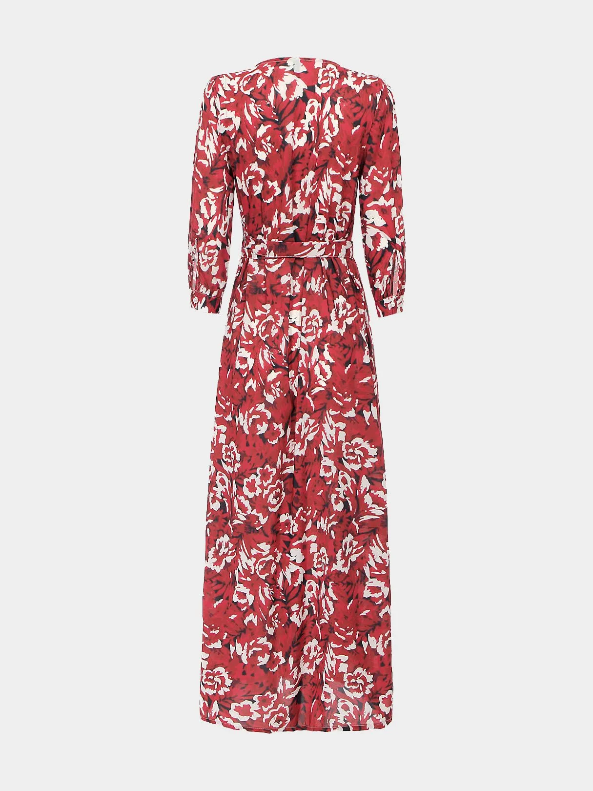 Wholesale Red Floral Print Dresses