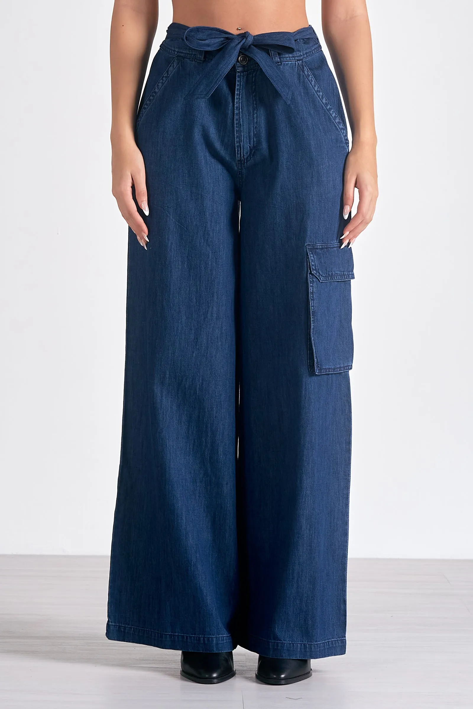 Wide Leg Cargo Pants