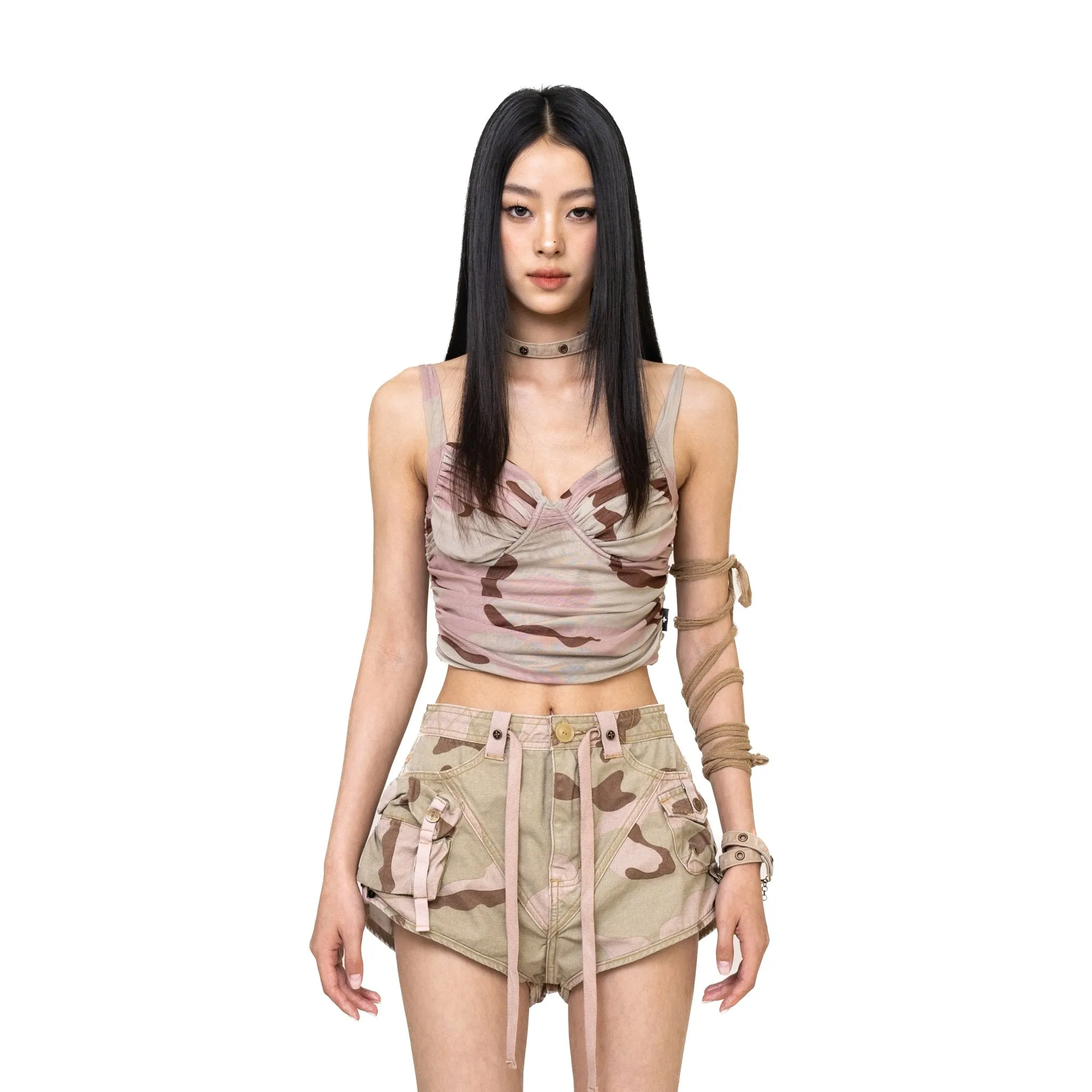 WildWorld Desert Camouflage Gown Style Vest