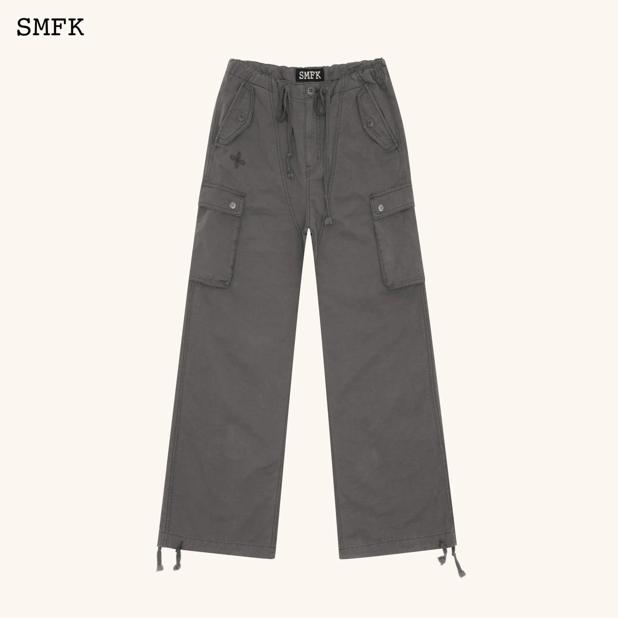 WildWorld Storm Grey Stray Paratrooper Pants