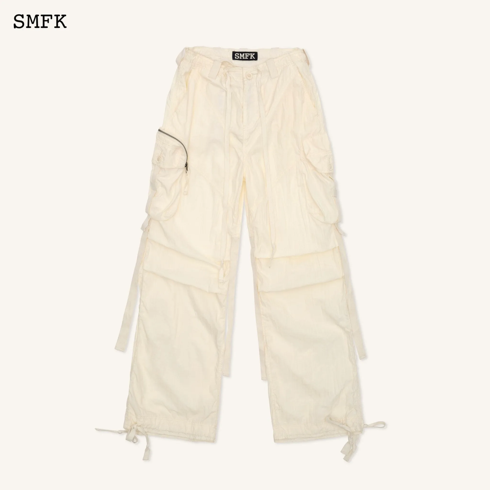 WildWorld Vintage Cream Paratrooper Pants