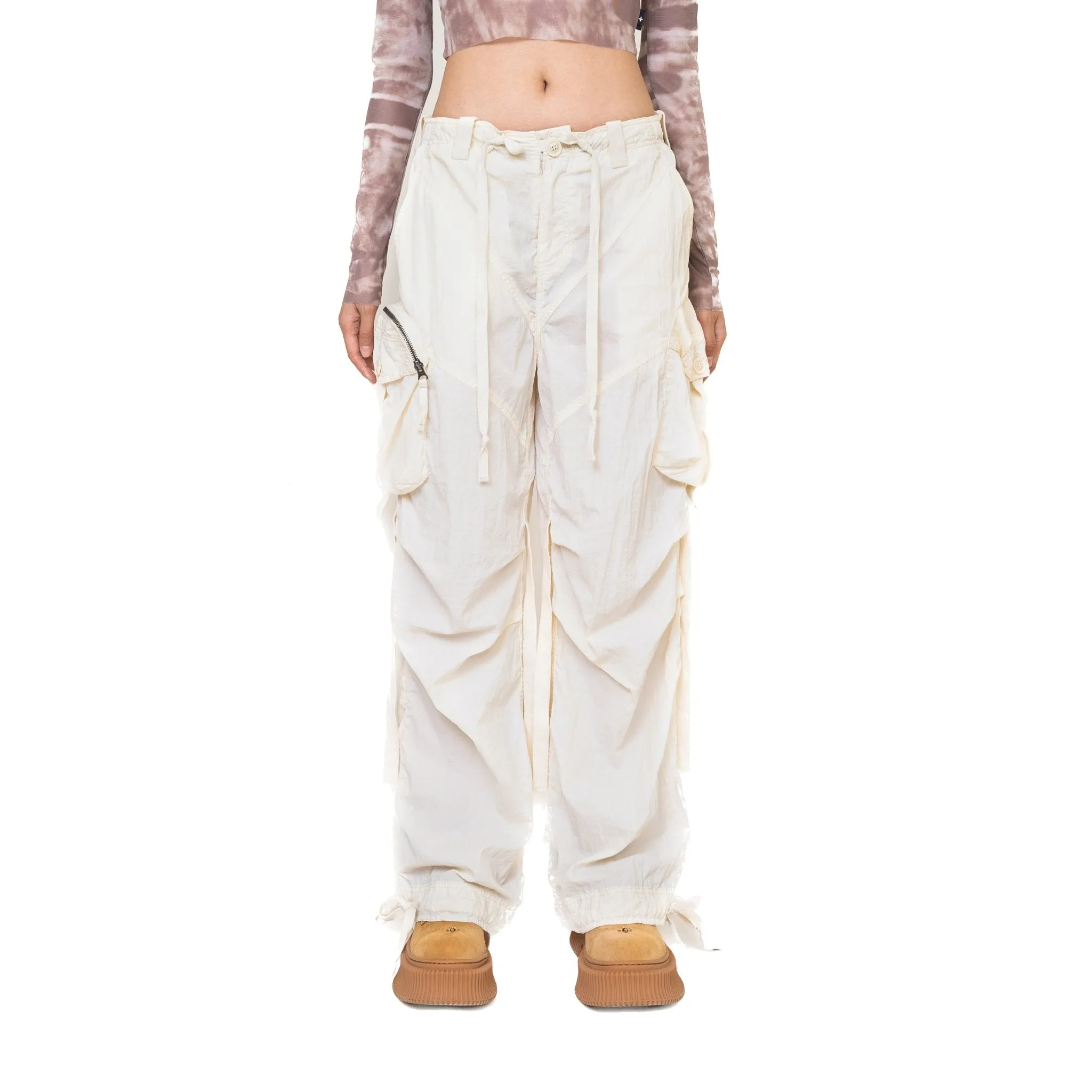 WildWorld Vintage Cream Paratrooper Pants