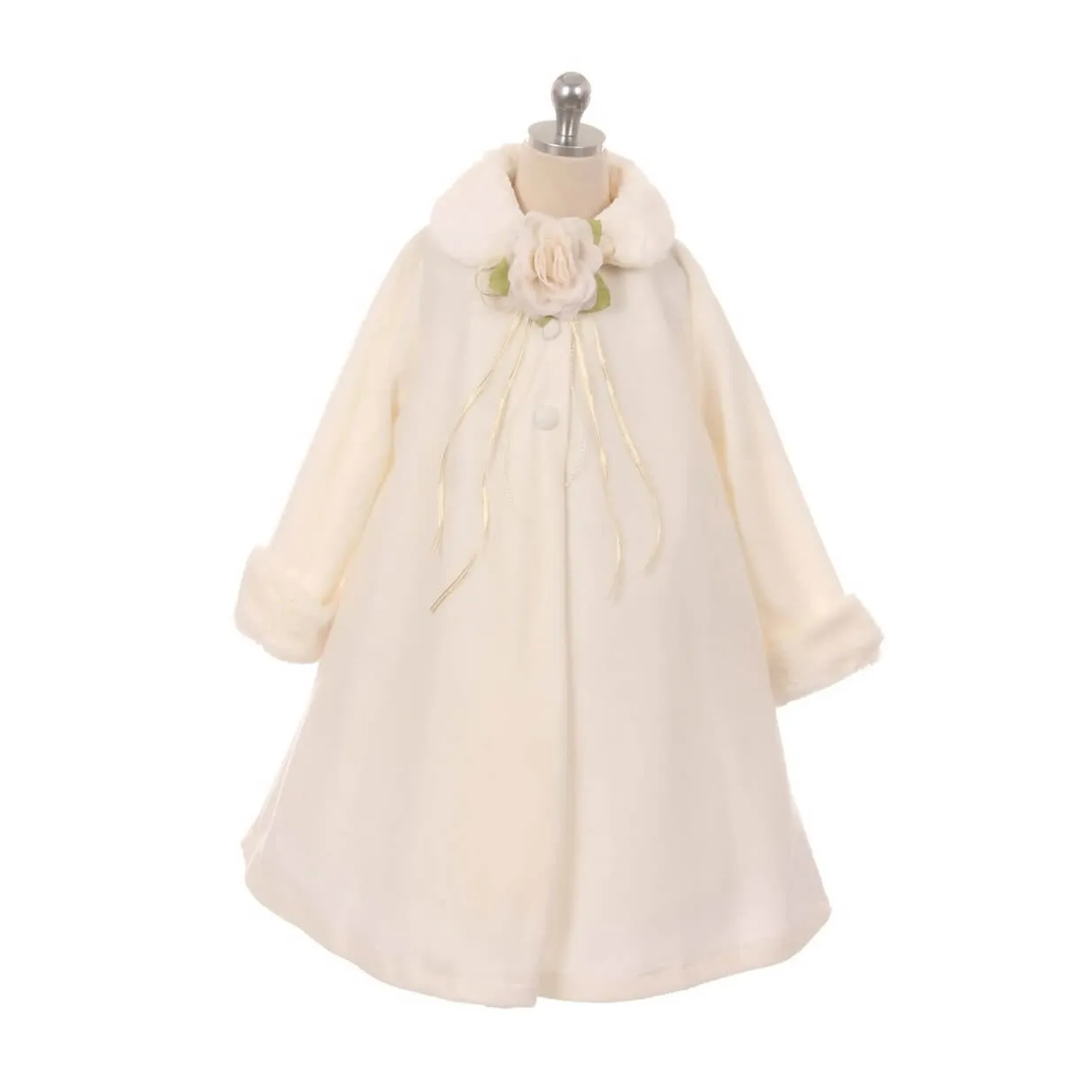 Winter Princess Coat - Ivory