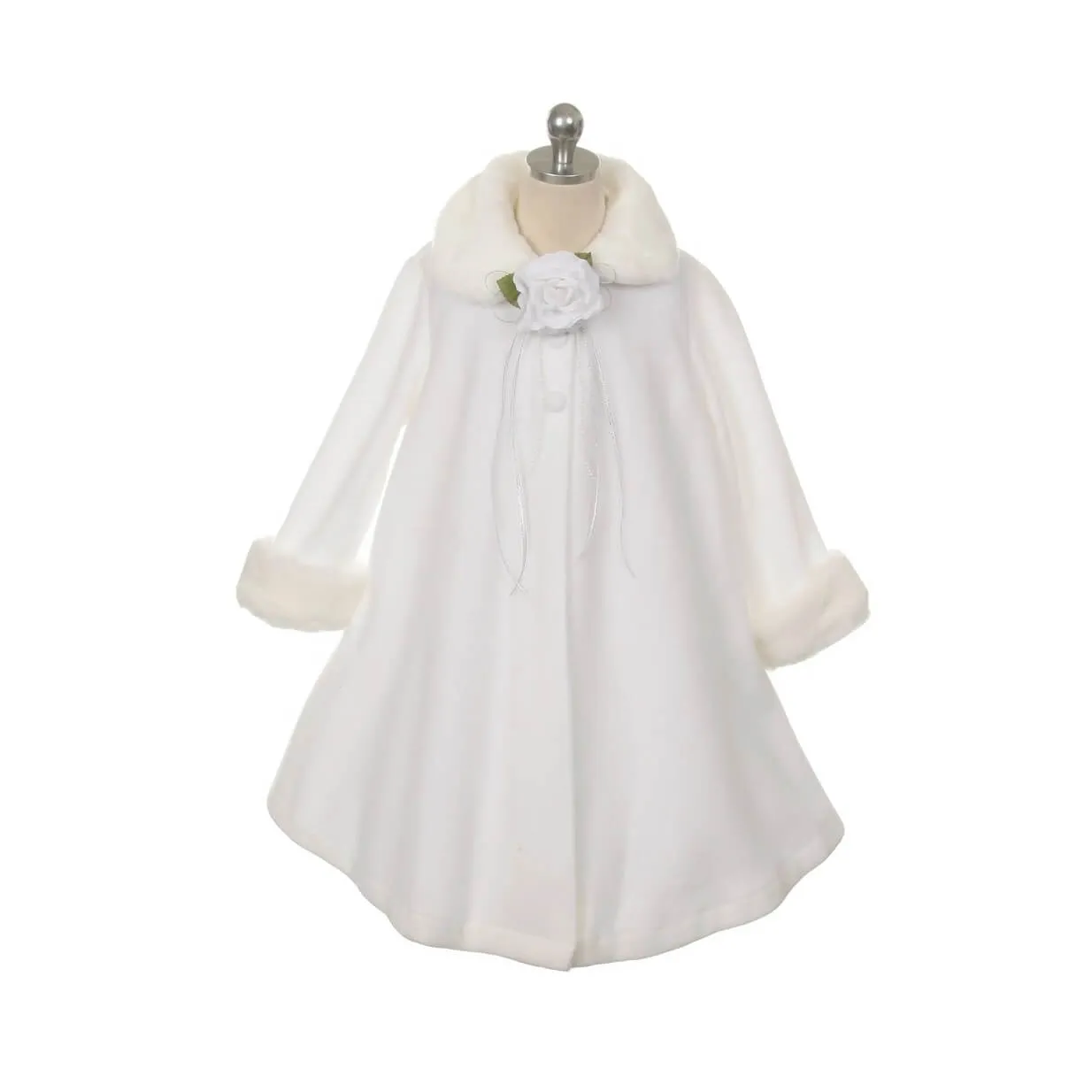 Winter Princess Coat - Ivory