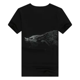 Wolf Demon Rattan Cotton T-shirt